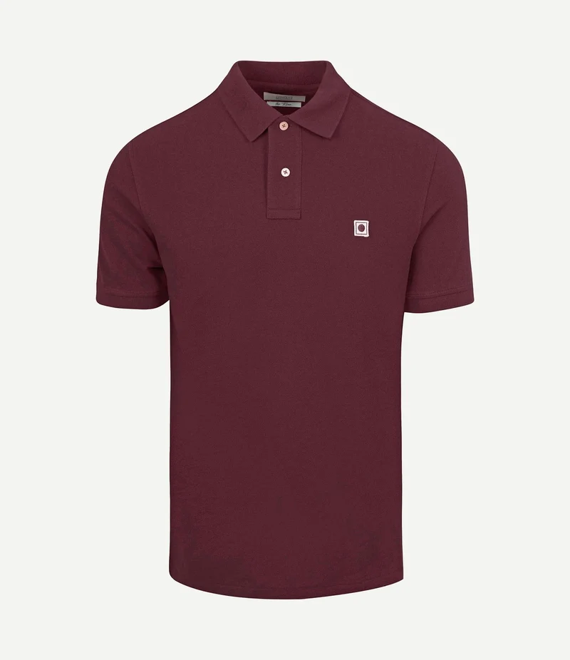 The rene poloshirt burgundy