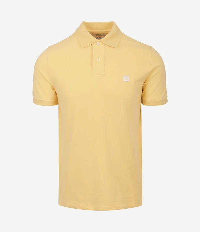 The rene poloshirt geel