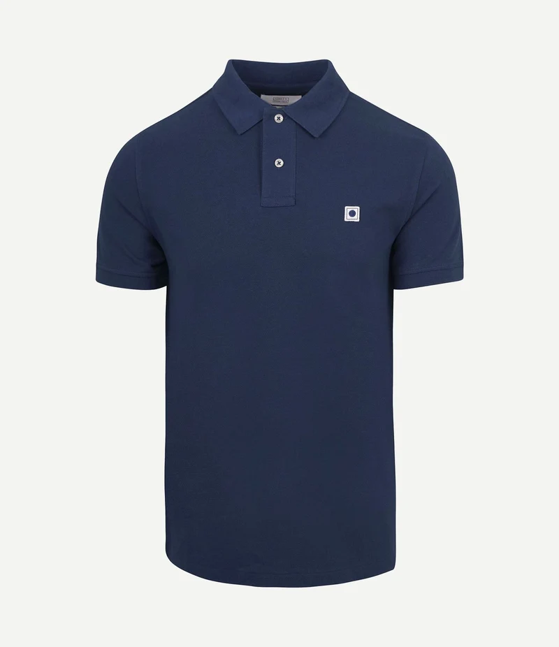 The rene poloshirt donkerblauw