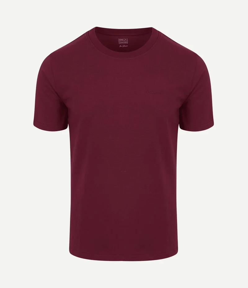The shawn t-shirt burgundy