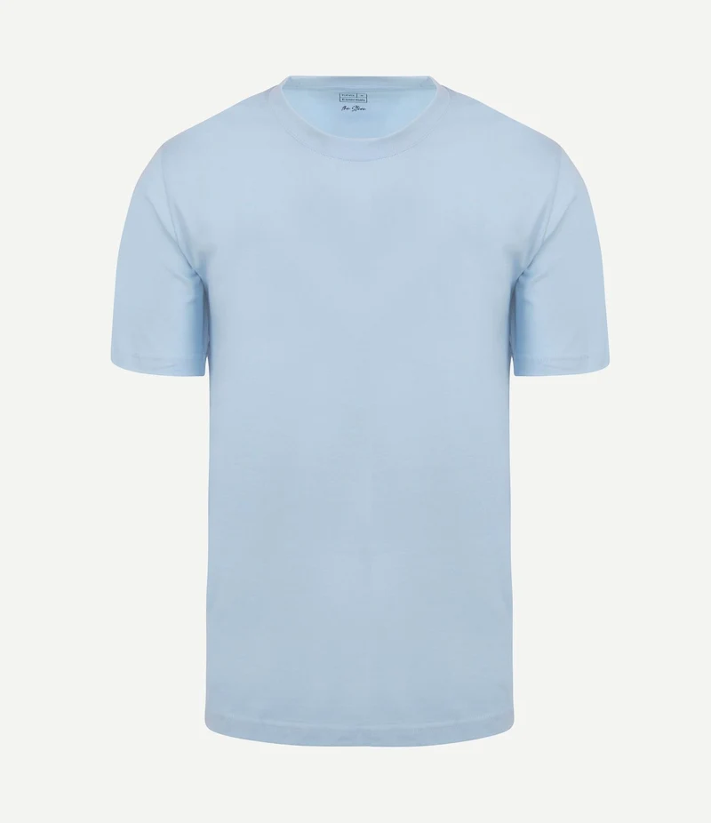 The steve t-shirt lichtblauw