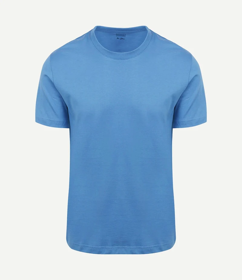 The steve t-shirt mid blauw