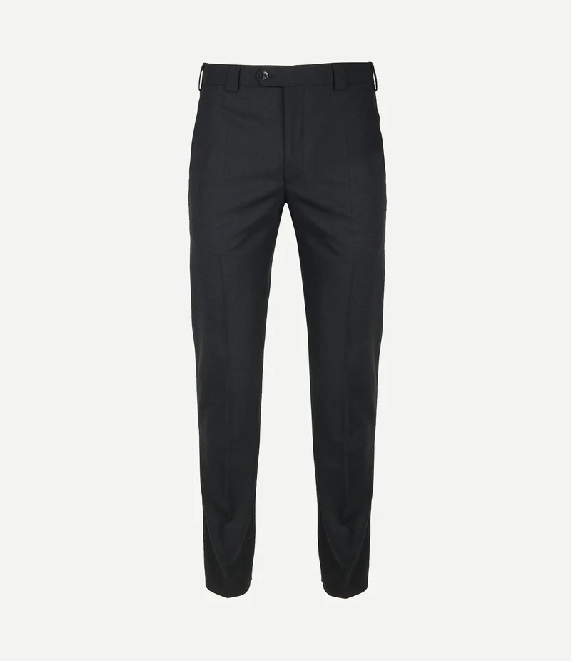Pantalon Roma wolmix antraciet