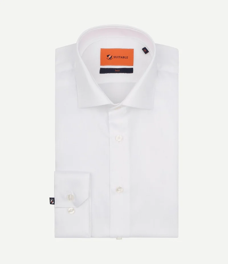 Wit overhemd slim fit dr-01