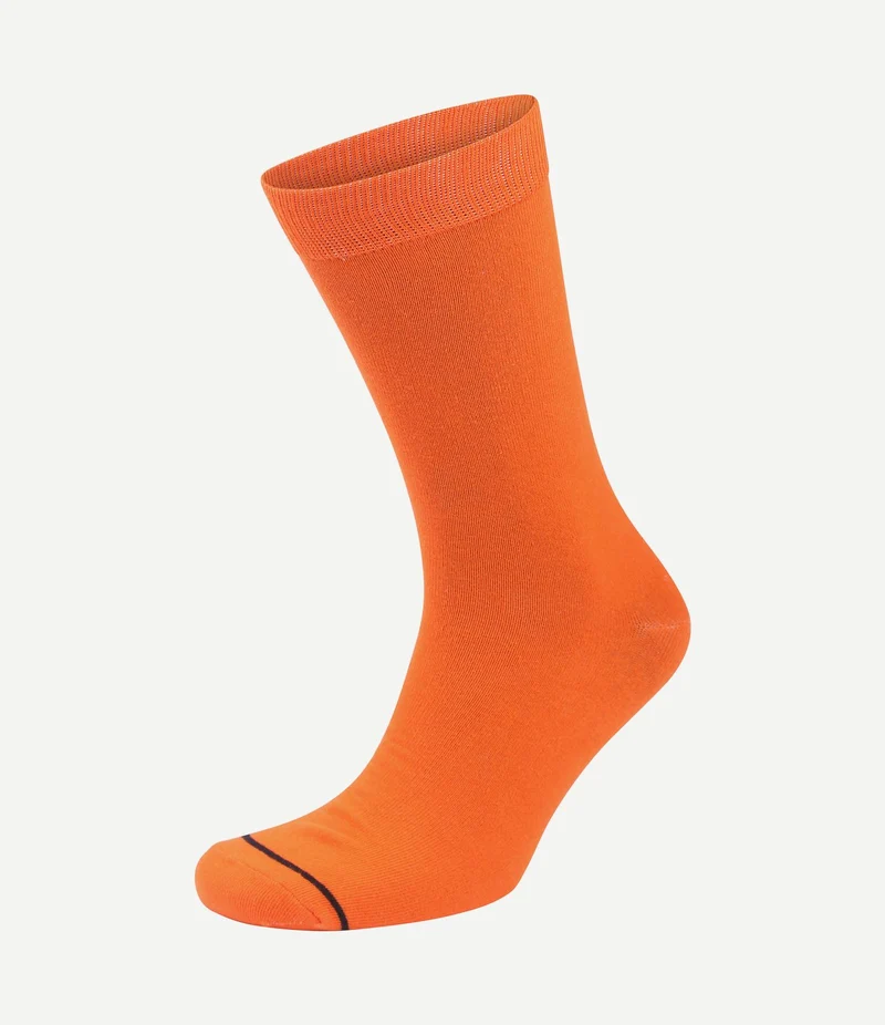 Sokken bio oranje
