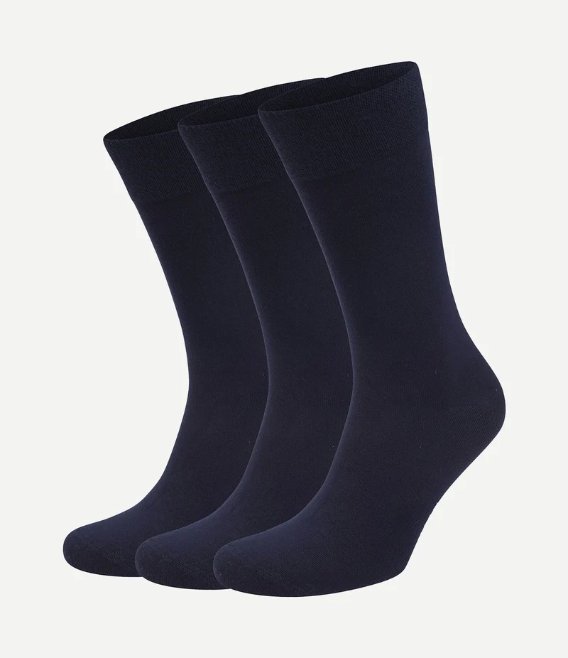 Sokken (3-pack) donkerblauw
