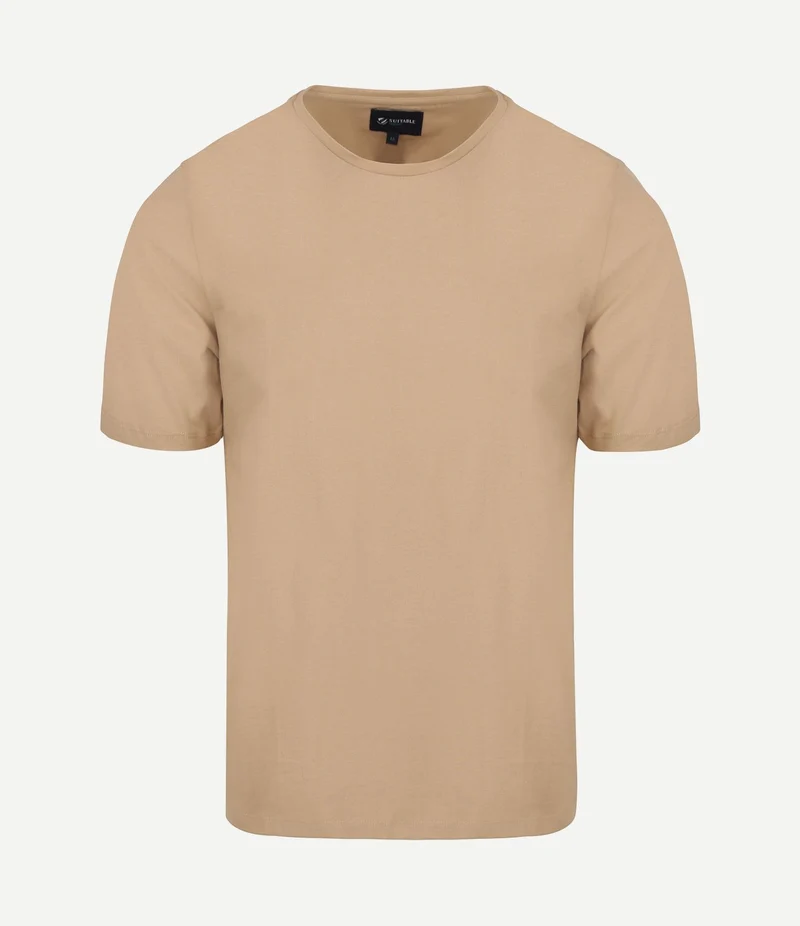Respect t-shirt Jim beige