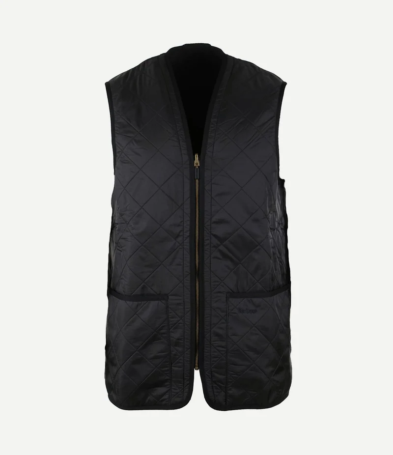 Voering polarquilt zwart