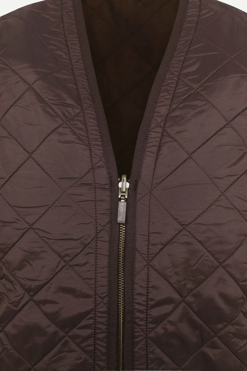 Voering polarquilt bruin