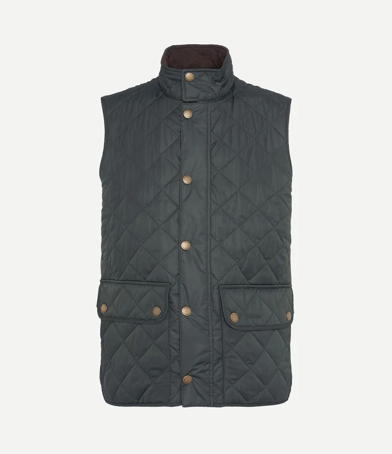 New lowerdale gilet sage groen