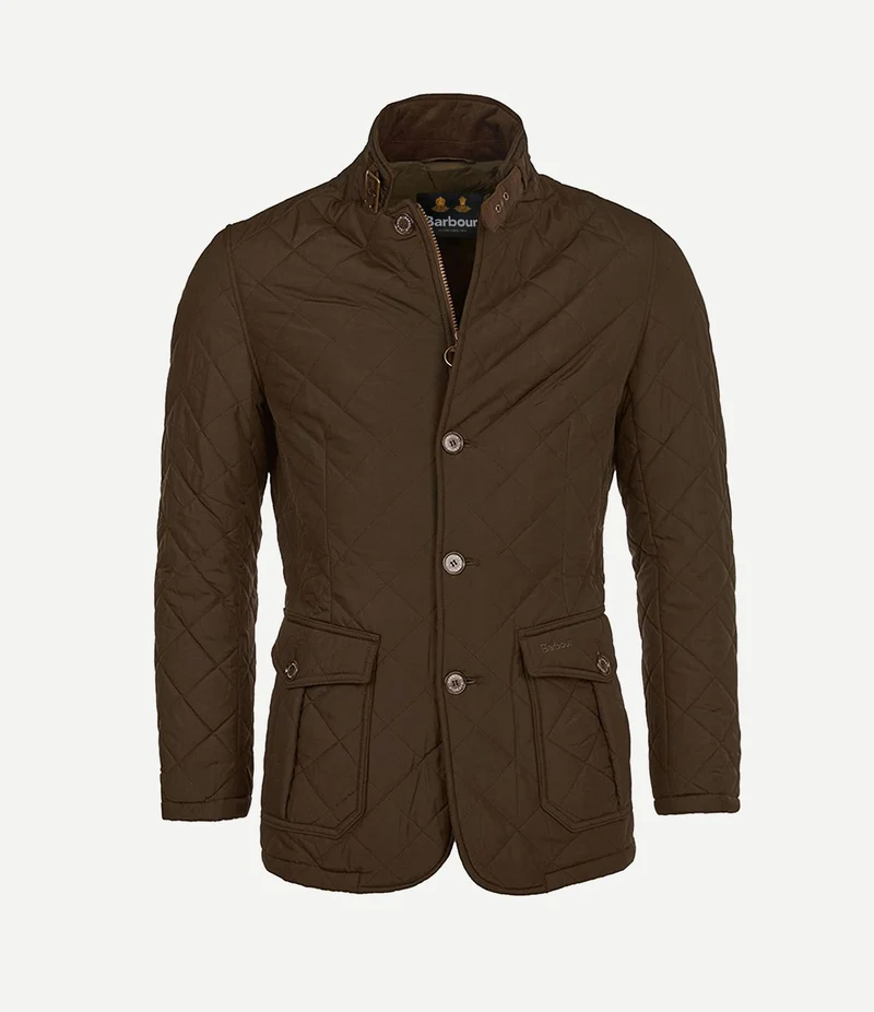 Jas quilted lutz bruin