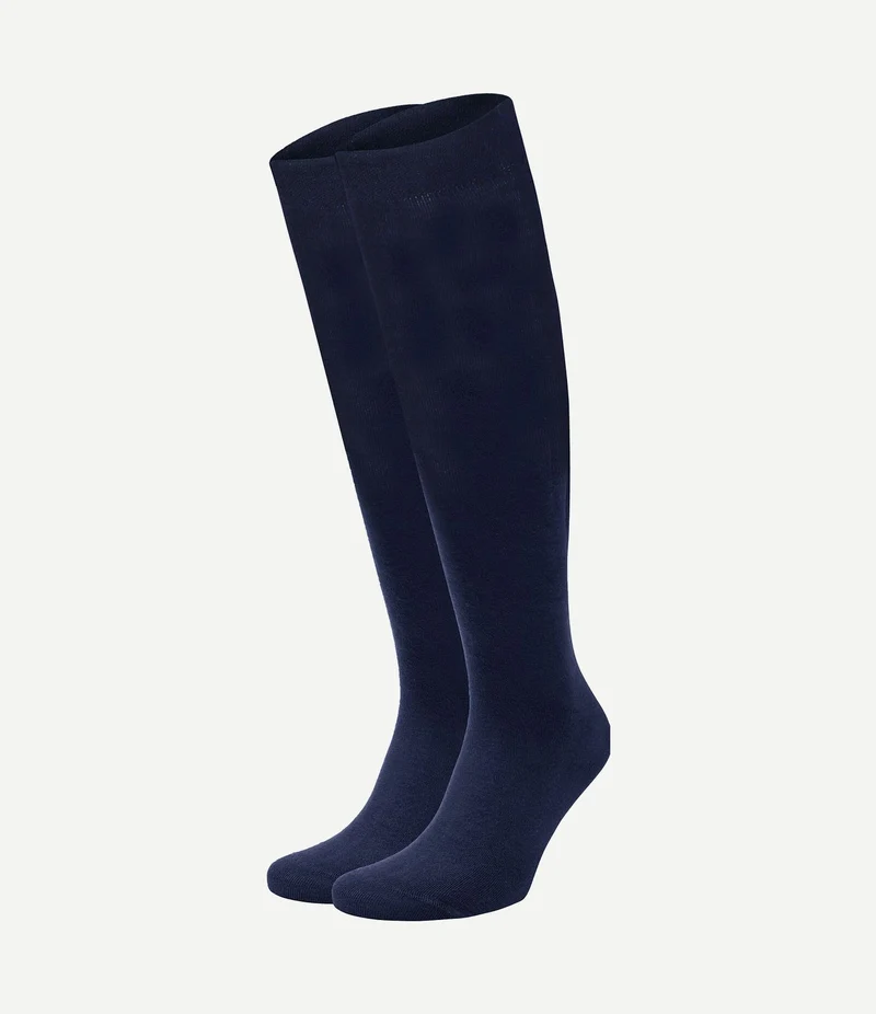 Kniekousen donkerblauw