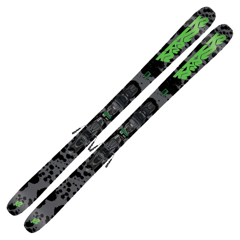 2023 K2 Reckoner 92 Skis w/ Squire 10 Quikclik Bindings