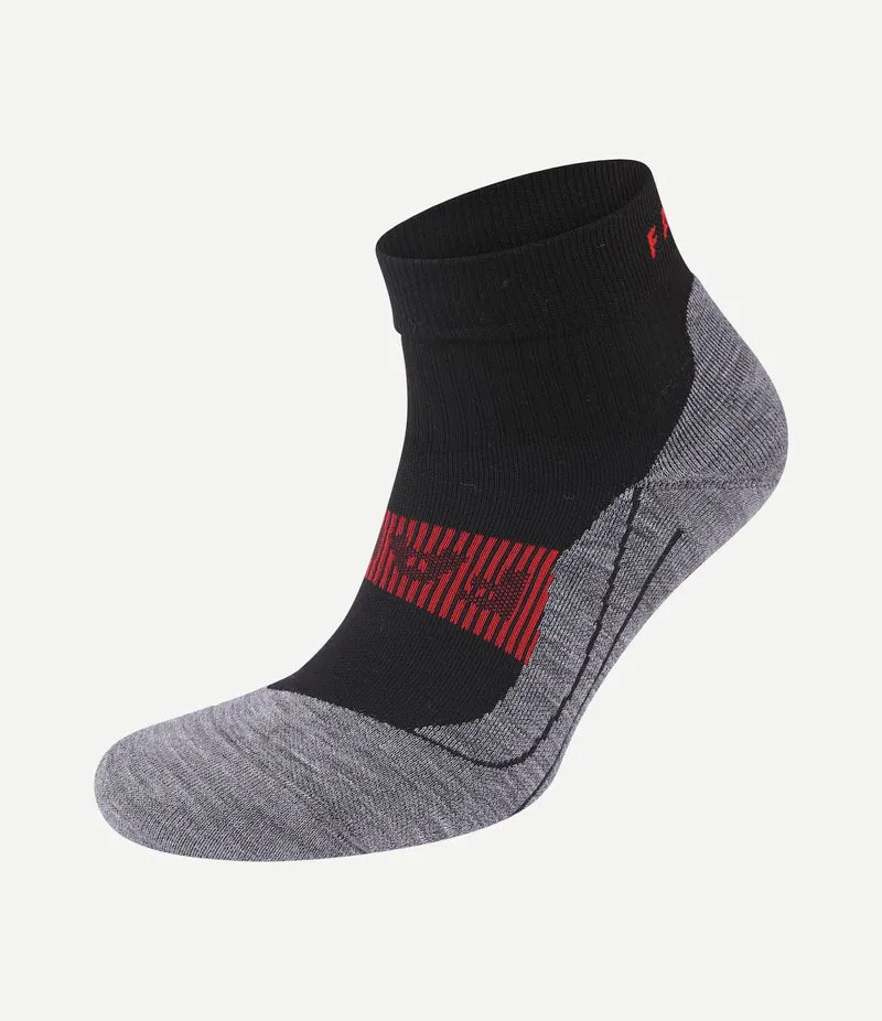 Ru4 endurance cool short sokken zwart