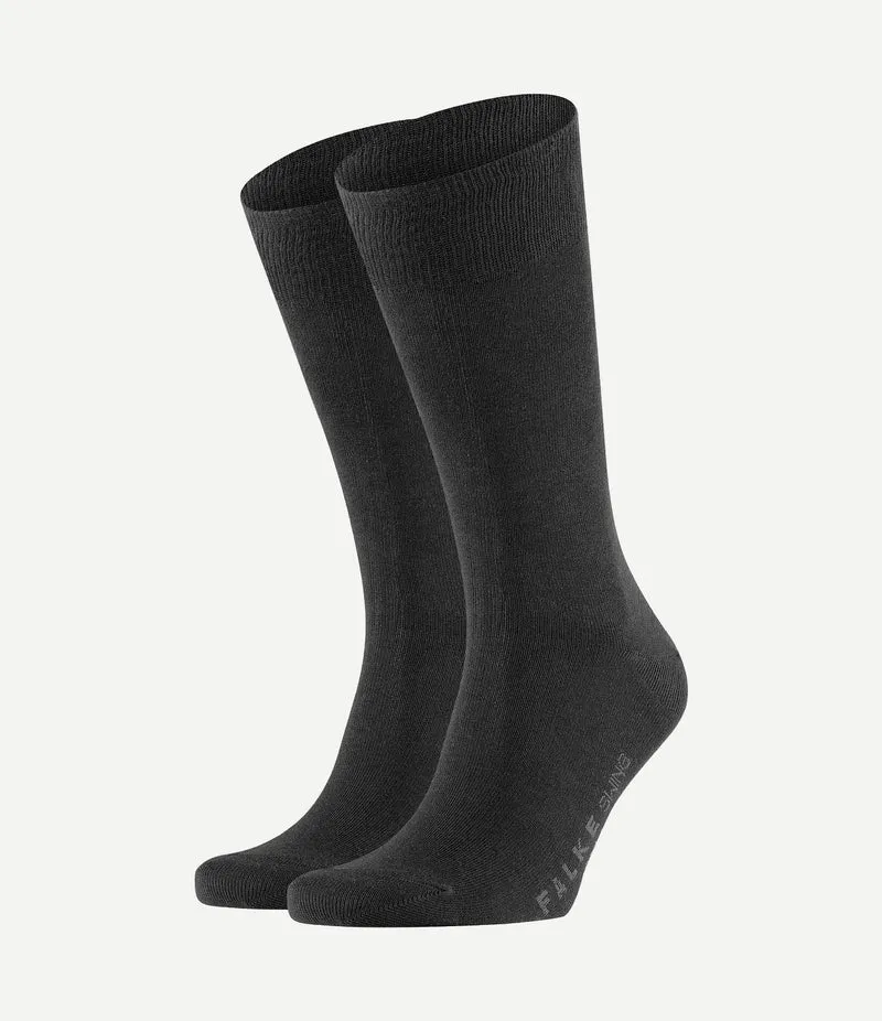 Swing sokken (2-pack) antraciet