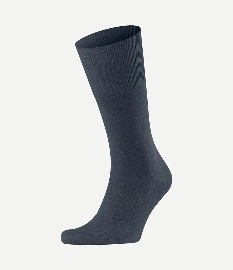 Airport sok wol blend 6688 donkerblauw