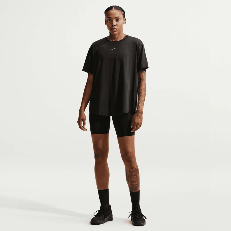 One Dri-FIT Tie-Back Short-Sleeve Top