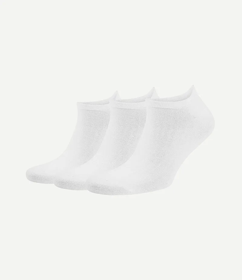 Enkelsokken (3-pack) wit