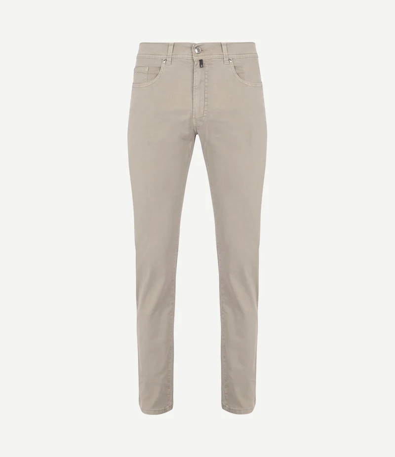 Broek Lyon tapered greige