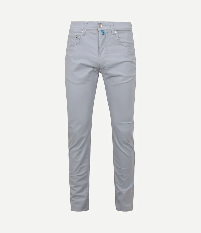 Broek Lyon tapered futureflex lichtblauw