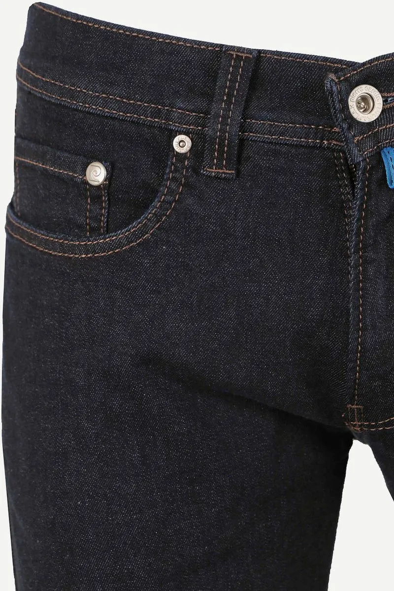 Jeans Lyon tapered donkerblauw
