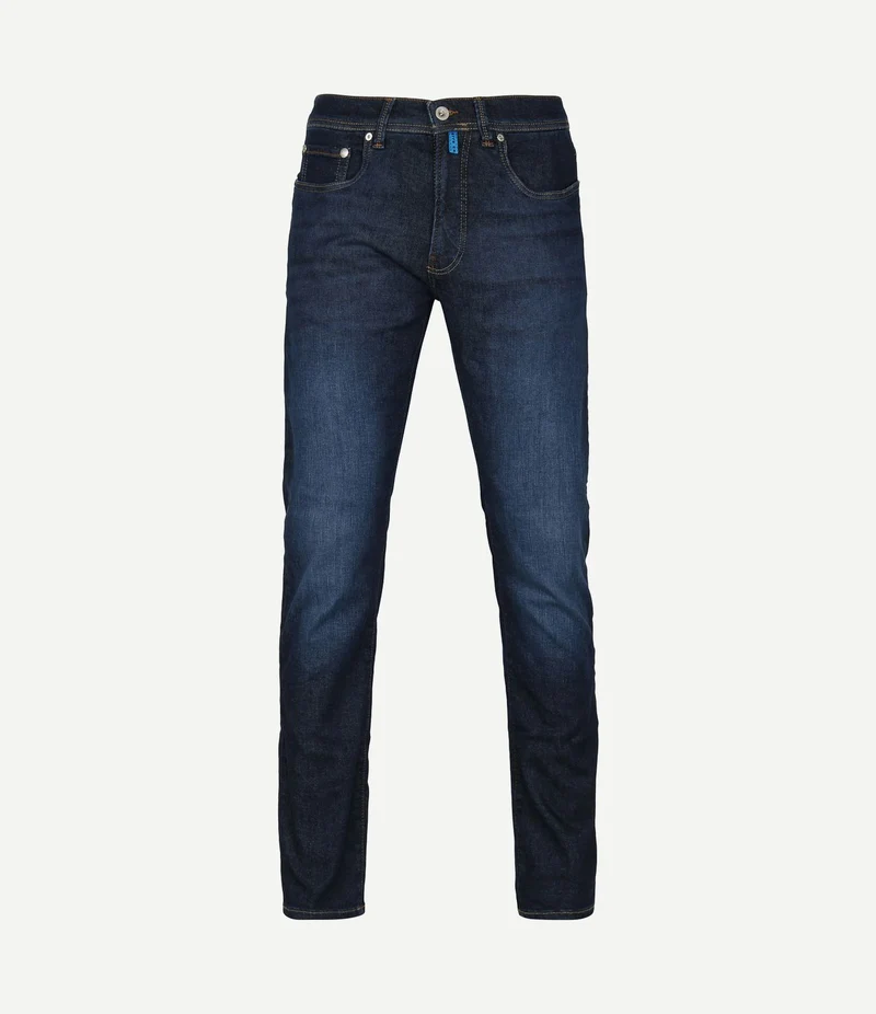 Jeans Lyon tapered future flex donkerblauw