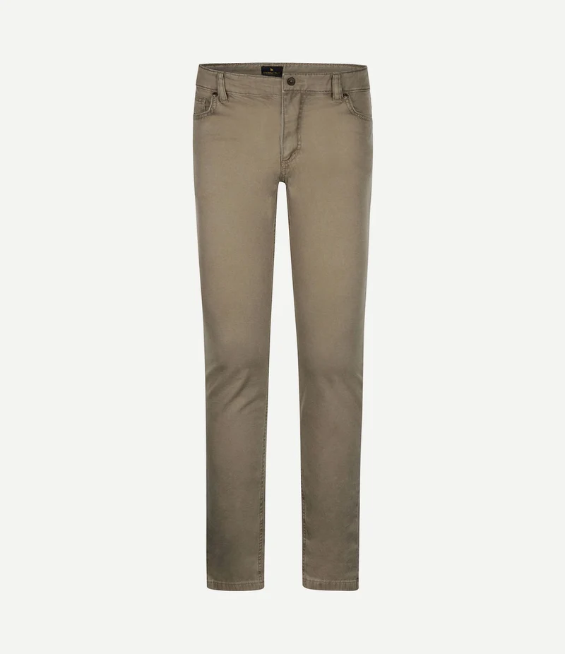 Broek 5-pocket johnson khaki