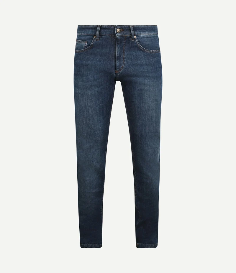 Jeans new russel medium denim blauw