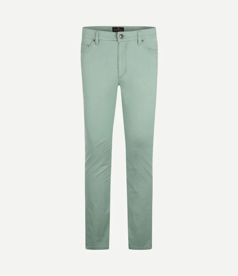 Broek 5-pocket johnson sage