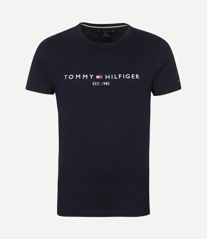 Logo t-shirt donkerblauw