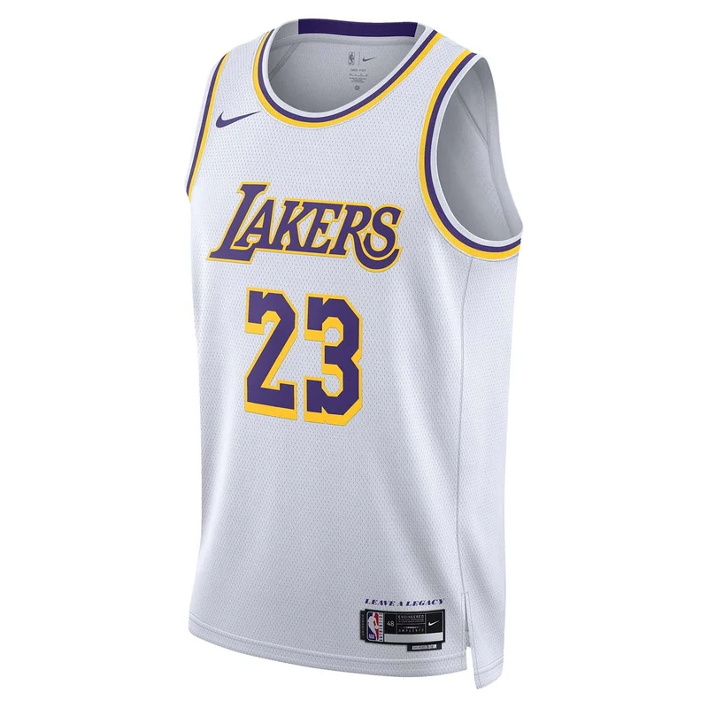 LeBron James Los Angeles Lakers Association Edition Dri-FIT Swingman NBA-jersey
