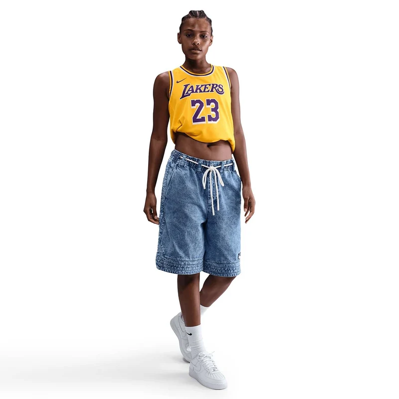 LeBron James Los Angeles Lakers Icon Edition Dri-FIT Swingman NBA-jersey
