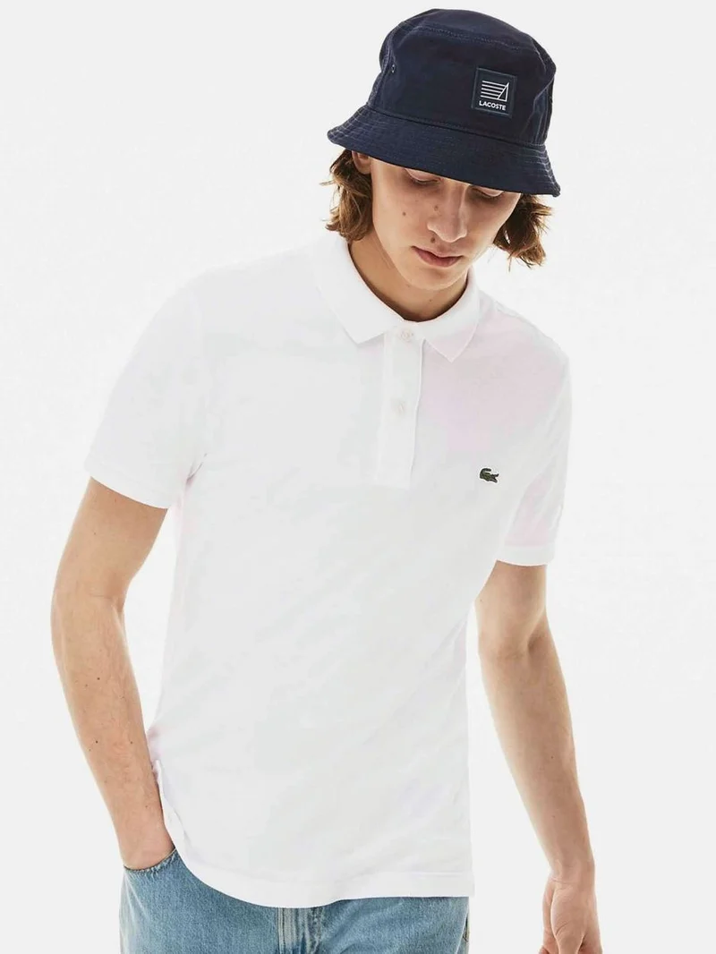 Poloshirt pique wit