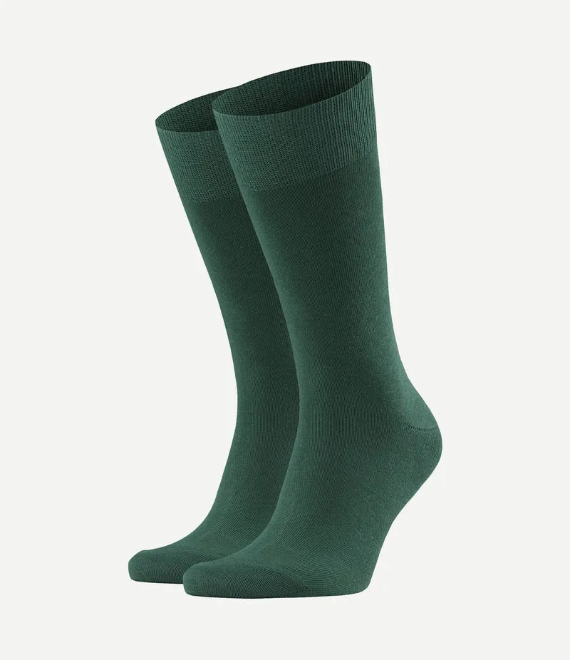 Happy sokken (2-pack) donkergroen