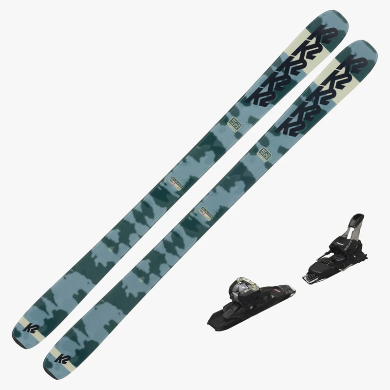 2024 K2 Reckoner 92 Womens Ski w Squire 10 Quickclik Binding