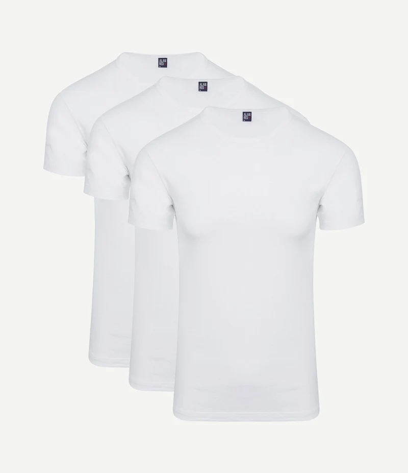 Ottawa t-shirt stretch wit (3-pack)