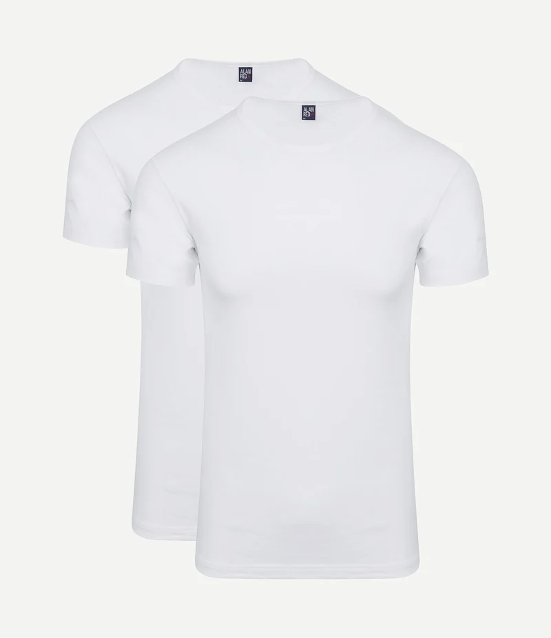 Ottawa t-shirt stretch wit (2-pack)