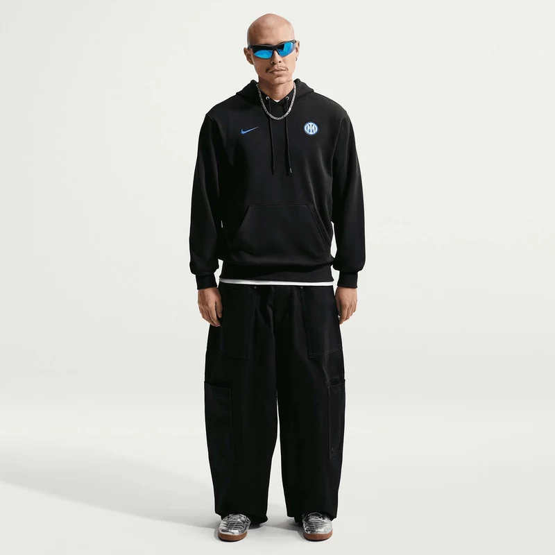 Inter Milan FC Club Men's Voetbal Pullover Hoodie