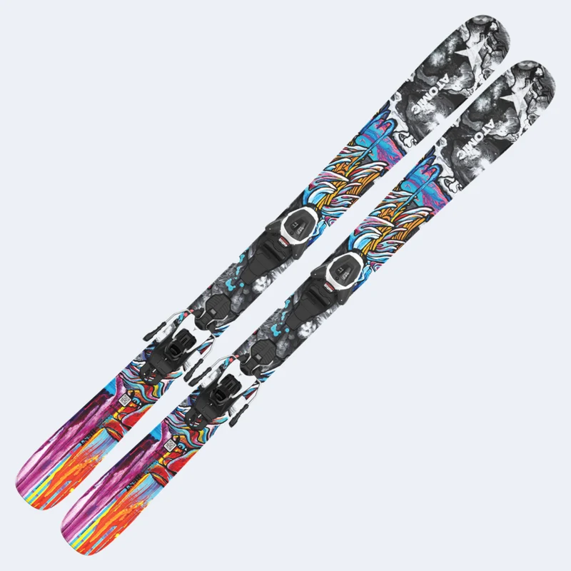 2025 Atomic Bent JR Skis W/ L6 GW Bindings