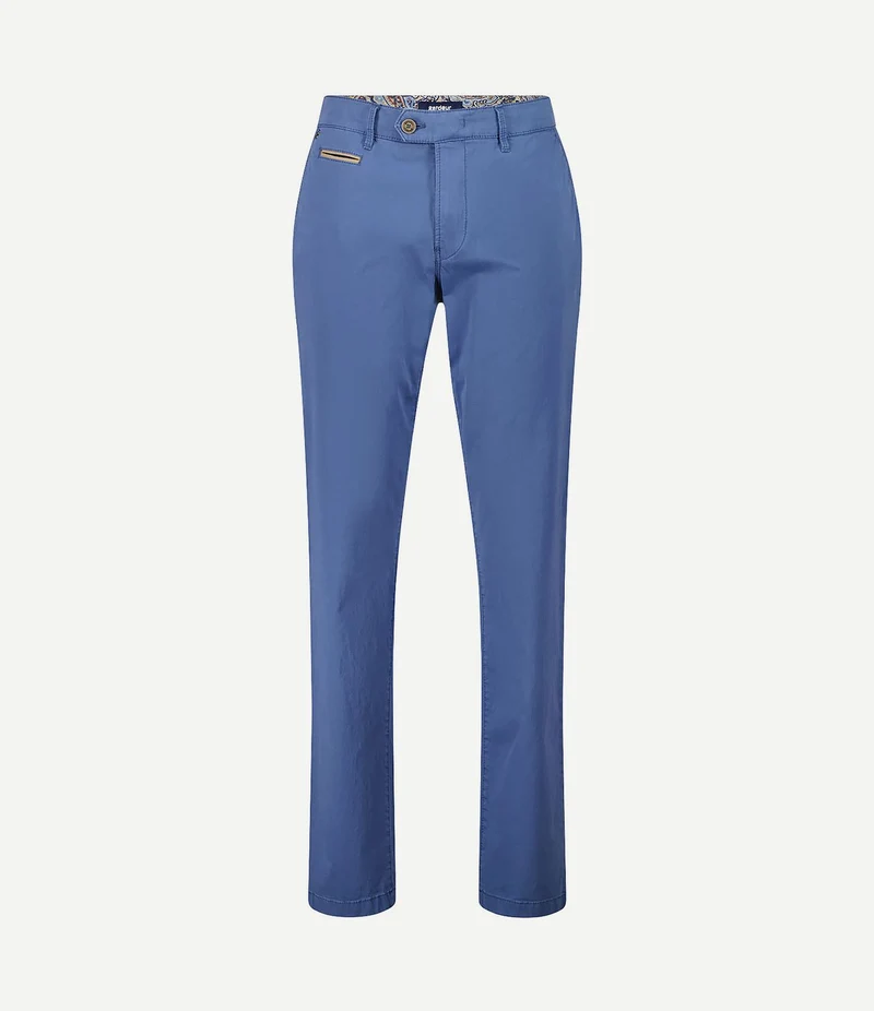 Chino Benny 3 indigo blauw