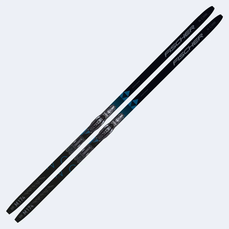 2024 Fischer Twin Skin Cruiser EF Cross-Country Skis w/ Tour Step In Bindings