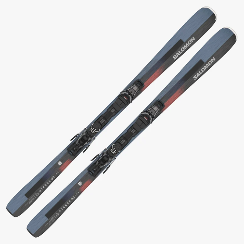 2024 Salomon Stance 80 Skis w M11 GW Bindings