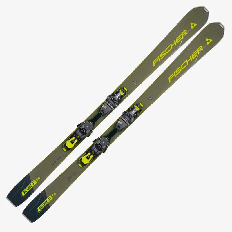 2024 Fischer RC One 86 GT Ski w Protector 13 GW Binding