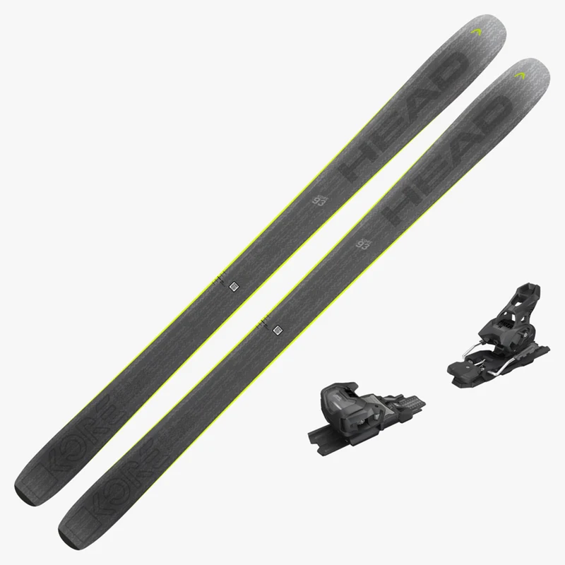2025 Head Kore 93 Skis W/ Attack 14 Demo Bindings