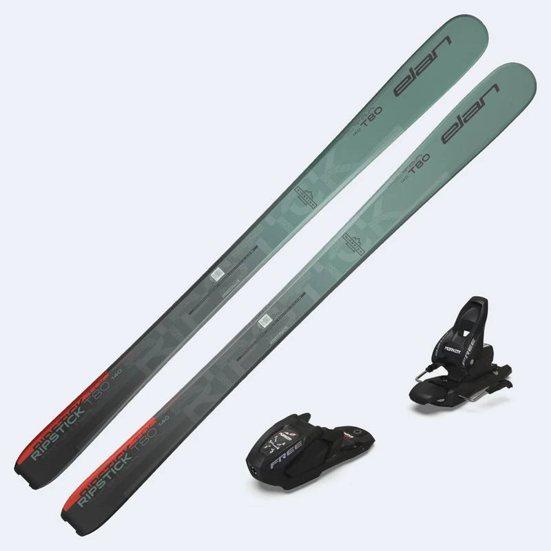 2026 Elan Ripstick T80 Skis with Marker Free 7 GW Bindings