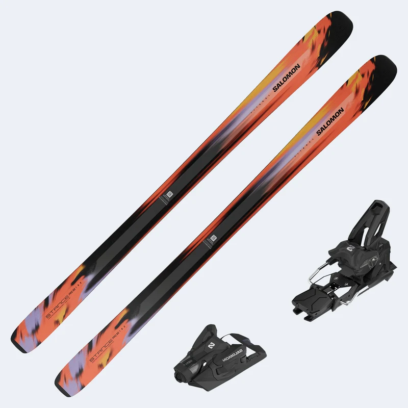 2027 Salomon Stance Pro 96 Skis with Salomon Strive 14 GW Bindings