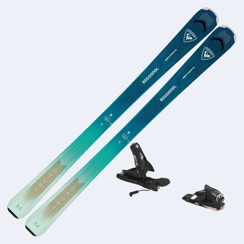2027 Rossignol Arcade 84 Open Women's Demo Skis W/ SPX 12 Metricx Demo Bindings