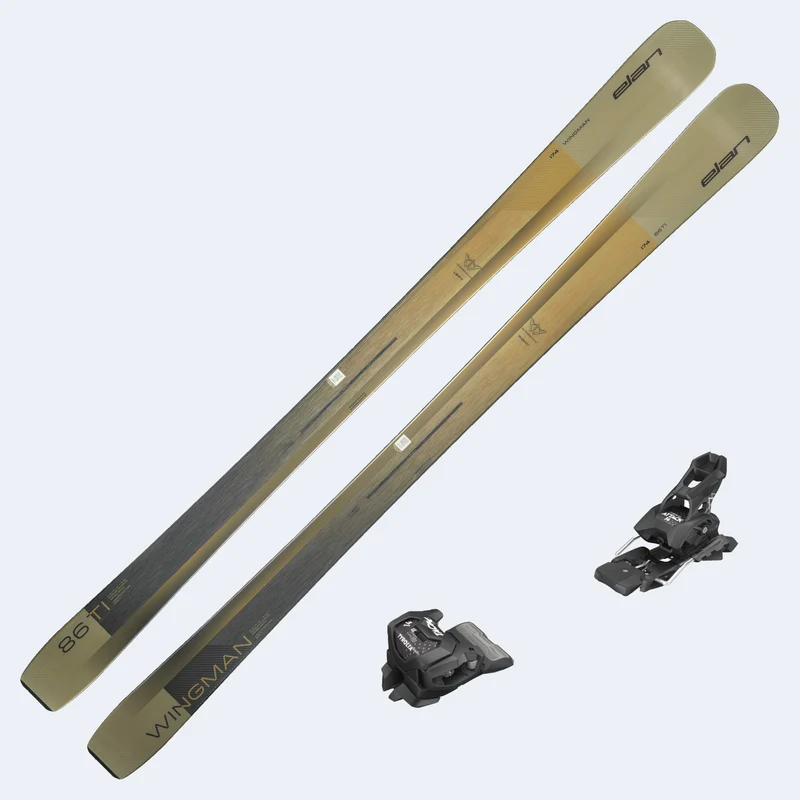2027 Elan Wingman 86 TI Skis with Tyrolia Attack 14 GW Bindings