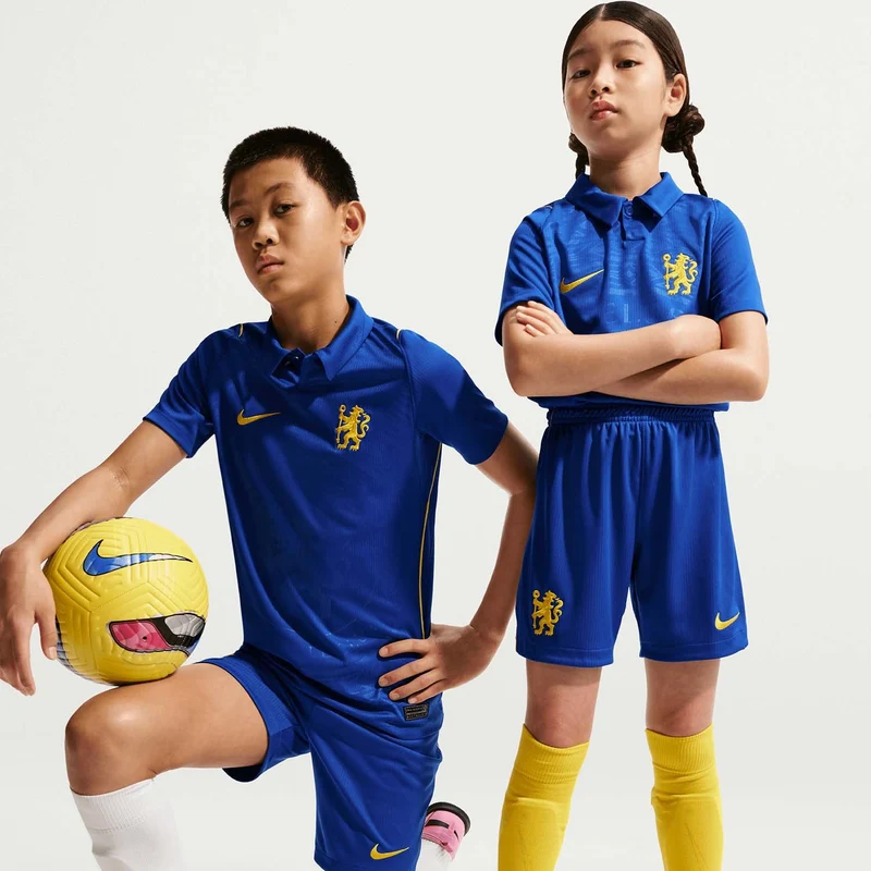 Chelsea FC 2026/27 Stadium Home Big Kids' Dri-FIT Voetbal Replica Shorts