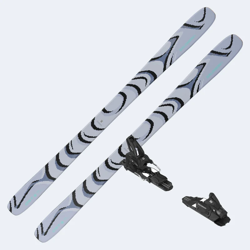 2027 Salomon QST 100 Demo Skis w/ Strive 13 Demo Bindings